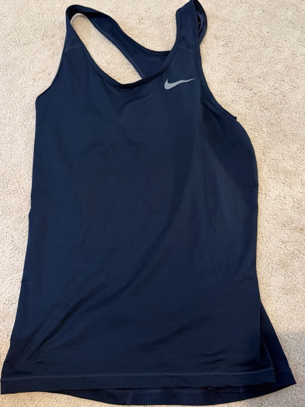 Nike navy Racerback Tank